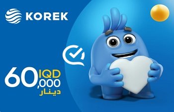 رصيد كورك فئة 60.000