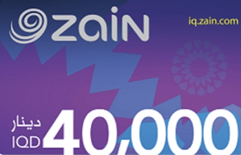 رصيد زين فئة 40.000